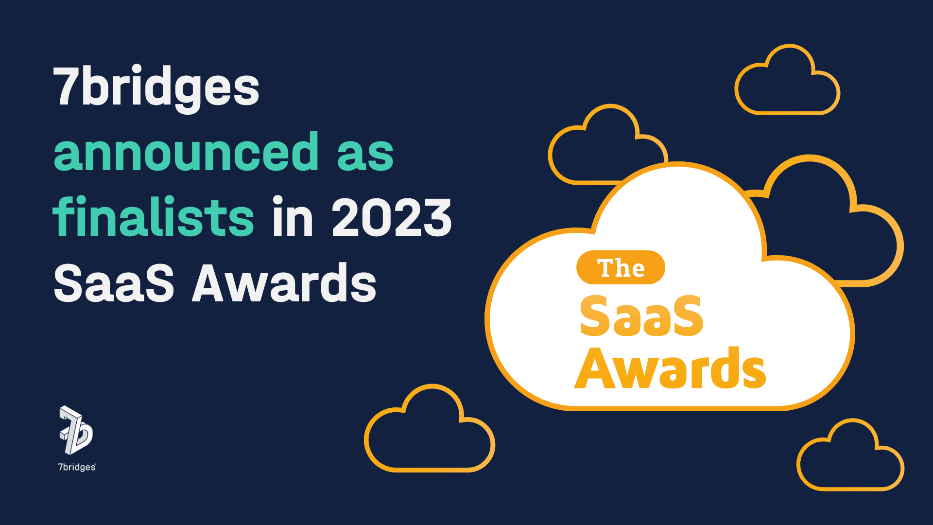 7bridges announced as 2023 SaaS Awards finalists