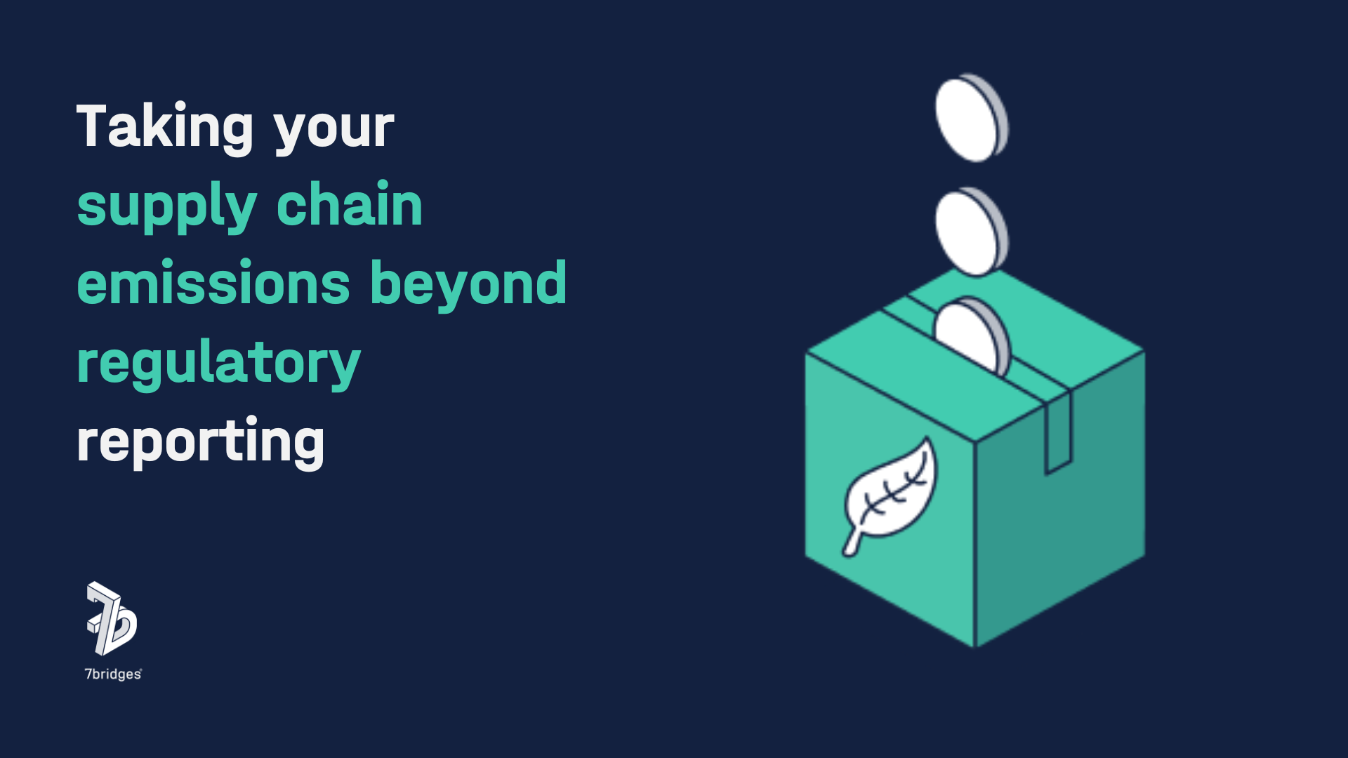 taking your supply chain scope 3 emissions beyond regulatory reporting